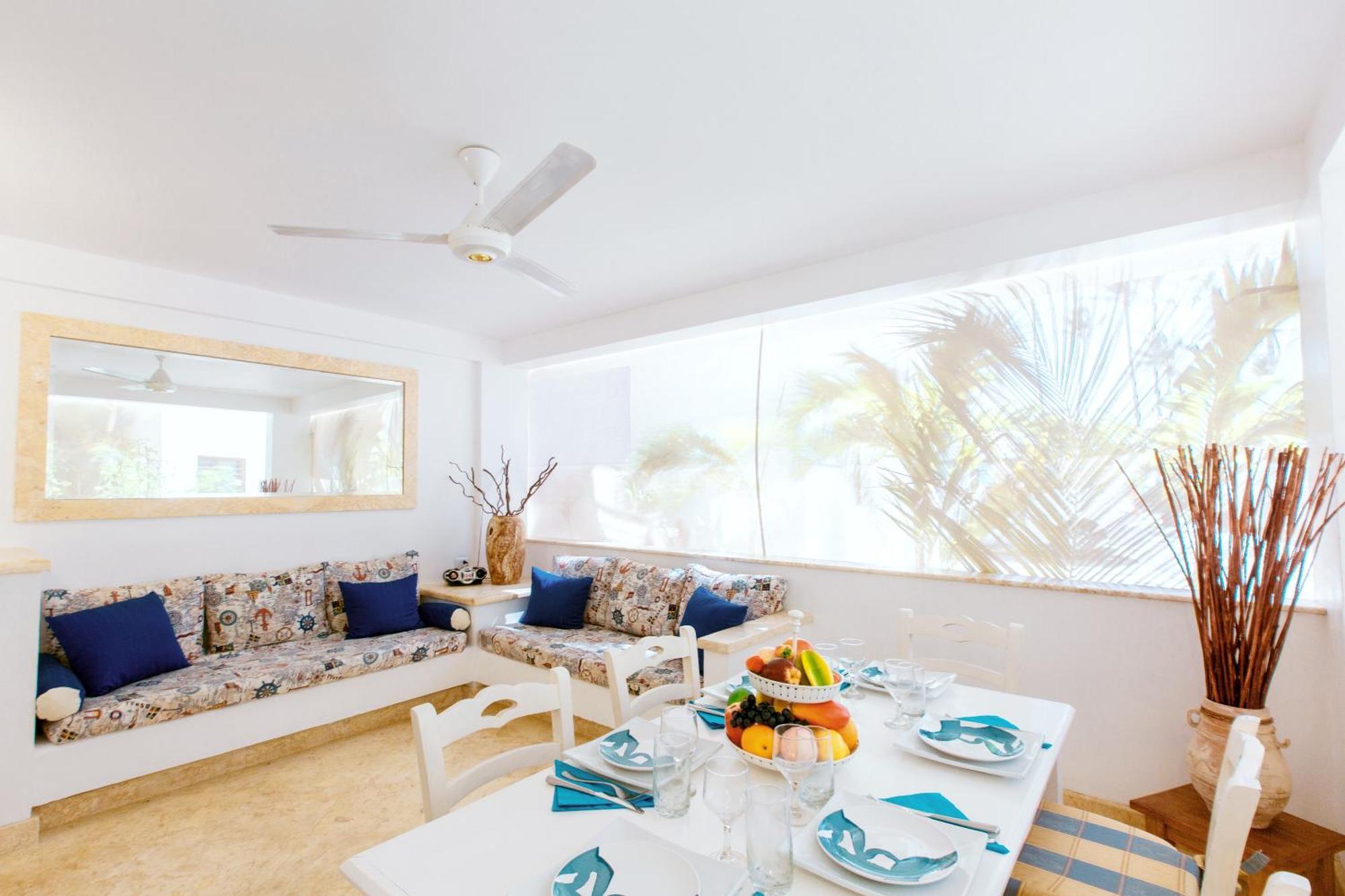 Tropical Villas At Los Corales Beach - Caribbean Rentals Fzco 푼타 카나 객실 사진
