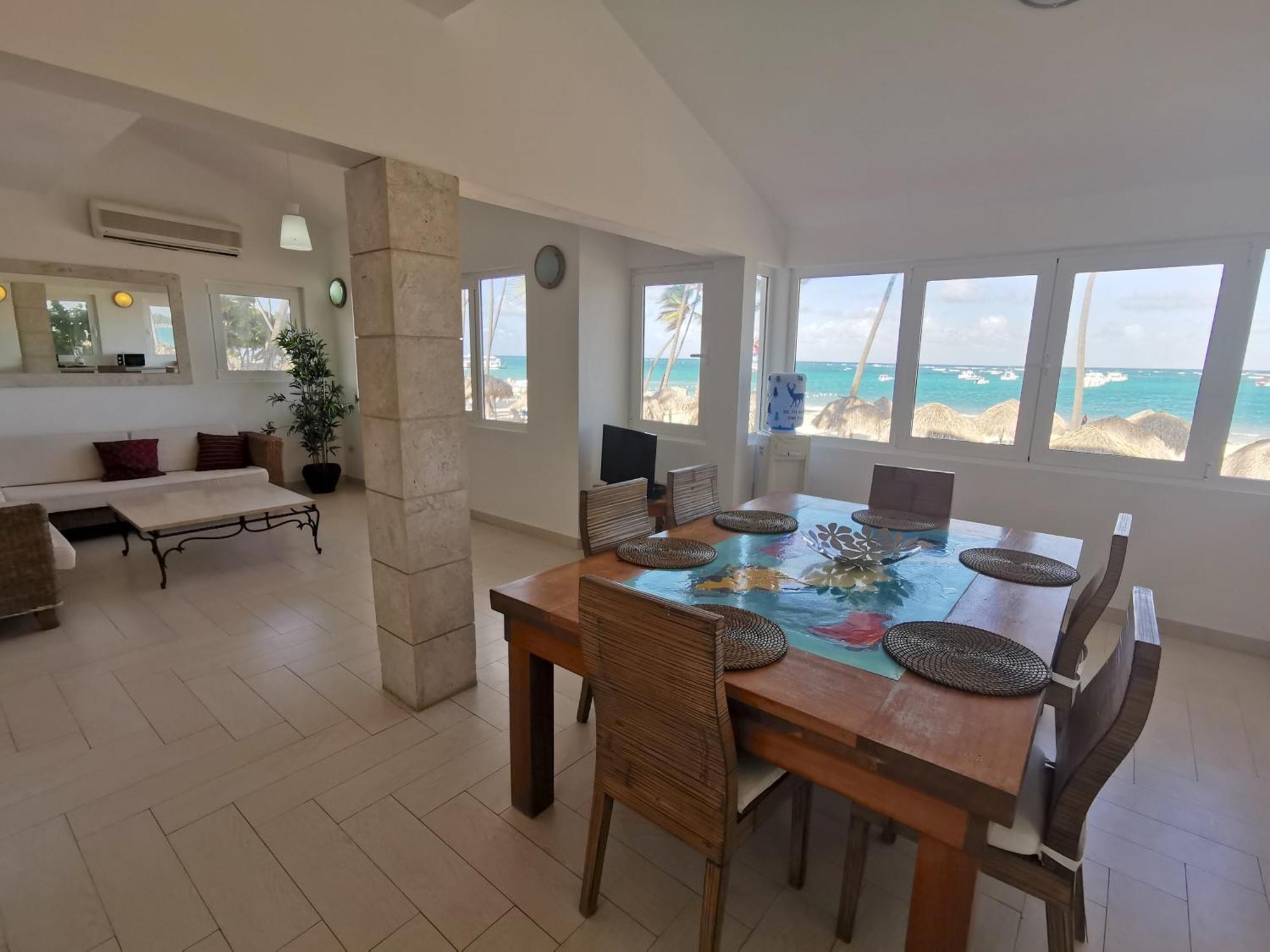 Tropical Villas At Los Corales Beach - Caribbean Rentals Fzco 푼타 카나 객실 사진